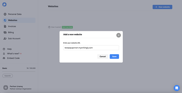adding strikingly site