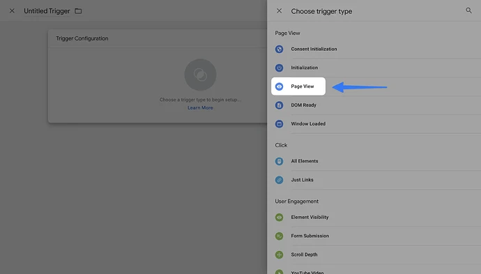 page view google tag manager