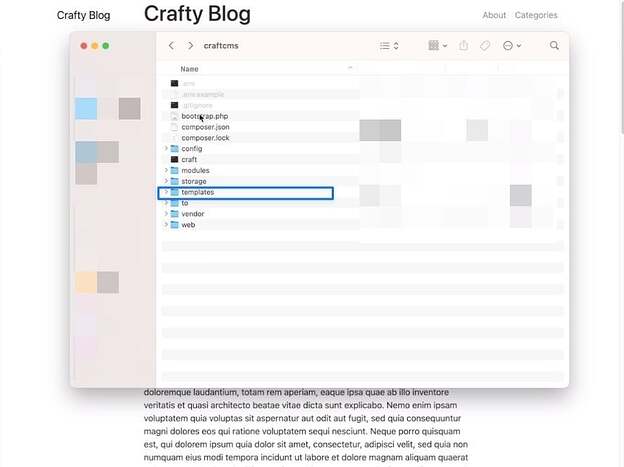 Craft CMS File Structure